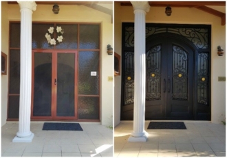 Entrance Door Transformations